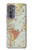 S3418 Vintage World Map Case For Motorola Edge (2022)