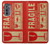 S3552 Vintage Fragile Label Art Case For Motorola Edge (2022)