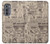 S3819 Retro Vintage Paper Case For Motorola Edge (2022)