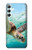 S1377 Ocean Sea Turtle Case For Samsung Galaxy A34 5G
