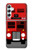 S2058 England British Double Decker Bus Case For Samsung Galaxy A34 5G