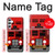 S2058 England British Double Decker Bus Case For Samsung Galaxy A34 5G