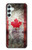 S2490 Canada Maple Leaf Flag Texture Case For Samsung Galaxy A34 5G