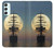 S2897 Pirate Ship Moon Night Case For Samsung Galaxy A34 5G