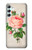 S3079 Vintage Pink Rose Case For Samsung Galaxy A34 5G