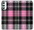 S3091 Pink Plaid Pattern Case For Samsung Galaxy A34 5G