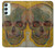 S3359 Vincent Van Gogh Skull Case For Samsung Galaxy A34 5G