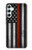 S3472 Firefighter Thin Red Line Flag Case For Samsung Galaxy A34 5G