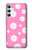S3500 Pink Floral Pattern Case For Samsung Galaxy A34 5G