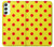 S3526 Red Spot Polka Dot Case For Samsung Galaxy A34 5G