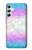 S3747 Trans Flag Polygon Case For Samsung Galaxy A34 5G
