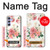 S1859 Rose Pattern Case For Samsung Galaxy A54 5G