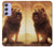 S1957 Lion Aslan Case For Samsung Galaxy A54 5G