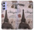 S2211 Paris Postcard Eiffel Tower Case For Samsung Galaxy A54 5G
