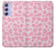 S2213 Pink Leopard Pattern Case For Samsung Galaxy A54 5G