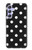 S2299 Black Polka Dots Case For Samsung Galaxy A54 5G