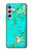 S2377 Turquoise Gemstone Texture Graphic Printed Case For Samsung Galaxy A54 5G