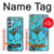 S2685 Aqua Turquoise Gemstone Graphic Printed Case For Samsung Galaxy A54 5G