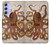 S2801 Vintage Octopus Case For Samsung Galaxy A54 5G