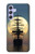 S2897 Pirate Ship Moon Night Case For Samsung Galaxy A54 5G