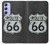 S3207 Route 66 Sign Case For Samsung Galaxy A54 5G