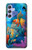 S3227 Underwater World Cartoon Case For Samsung Galaxy A54 5G