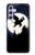 S3323 Flying Elephant Full Moon Night Case For Samsung Galaxy A54 5G