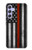 S3472 Firefighter Thin Red Line Flag Case For Samsung Galaxy A54 5G