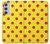 S3526 Red Spot Polka Dot Case For Samsung Galaxy A54 5G