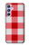 S3535 Red Gingham Case For Samsung Galaxy A54 5G
