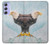 S3843 Bald Eagle On Ice Case For Samsung Galaxy A54 5G