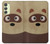 S2825 Cute Cartoon Raccoon Case For Samsung Galaxy A24 4G