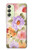 S3035 Sweet Flower Painting Case For Samsung Galaxy A24 4G