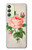 S3079 Vintage Pink Rose Case For Samsung Galaxy A24 4G