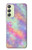 S3706 Pastel Rainbow Galaxy Pink Sky Case For Samsung Galaxy A24 4G