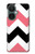 S1849 Pink Black Chevron Zigzag Case For OnePlus Nord CE 3 Lite, Nord N30 5G