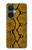 S3365 Yellow Python Skin Graphic Print Case For OnePlus Nord CE 3 Lite, Nord N30 5G