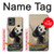S2210 Panda Fluffy Art Painting Case For Motorola Moto G Stylus 5G (2023)