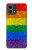 S2683 Rainbow LGBT Pride Flag Case For Motorola Moto G Stylus 5G (2023)