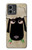 S2826 Cute Cartoon Unsleep Black Sheep Case For Motorola Moto G Stylus 5G (2023)