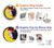 S2849 Cute Sleepy Owl Moon Night Case For Motorola Moto G Stylus 5G (2023)