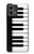 S3078 Black and White Piano Keyboard Case For Motorola Moto G Stylus 5G (2023)