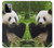 S1073 Panda Enjoy Eating Case For Motorola Moto G Power (2023) 5G