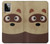 S2825 Cute Cartoon Raccoon Case For Motorola Moto G Power (2023) 5G