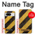 S2231 Yellow and Black Line Hazard Striped Case For Google Pixel 8