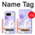 S2361 Purple White Flowers Case For Google Pixel 8