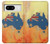 S2494 Australia Flag Map Rock Texture Case For Google Pixel 8