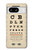 S2502 Eye Exam Chart Decorative Decoupage Poster Case For Google Pixel 8
