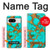 S2688 Aqua Copper Turquoise Gemstone Graphic Case For Google Pixel 8