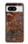 S2714 Rust Steel Texture Graphic Printed Case For Google Pixel 8